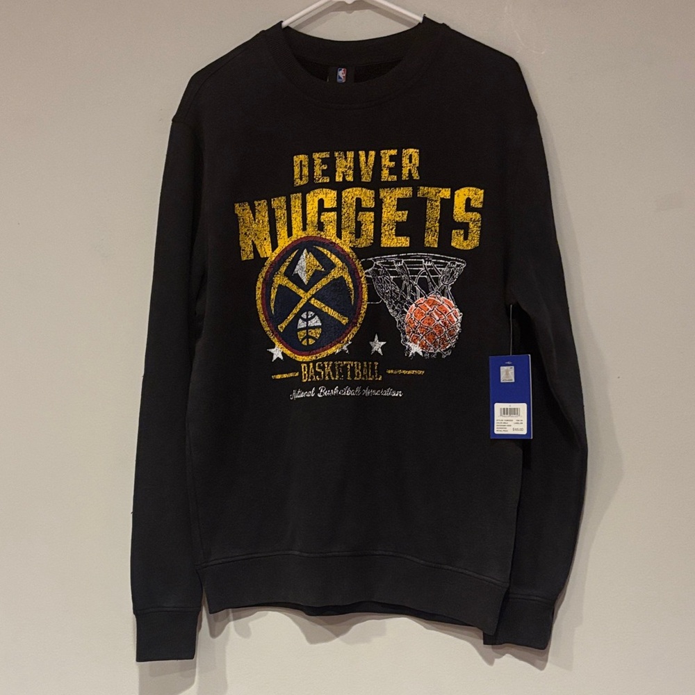 NBA Denver Nuggets Black Sweater